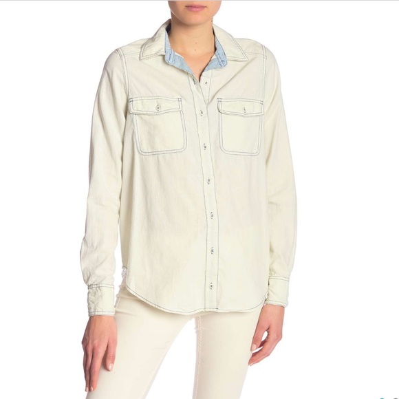 NWT Free People Embroidered Bandana Bandit Top XS - Picture 2 of 7